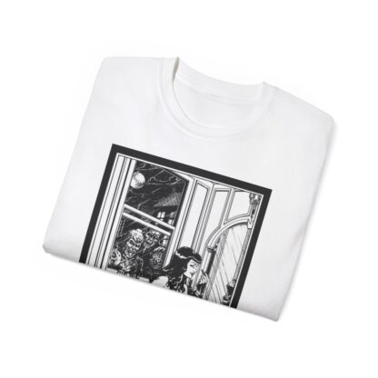 GothSub Monster in Window Cotton Tee - Image 4