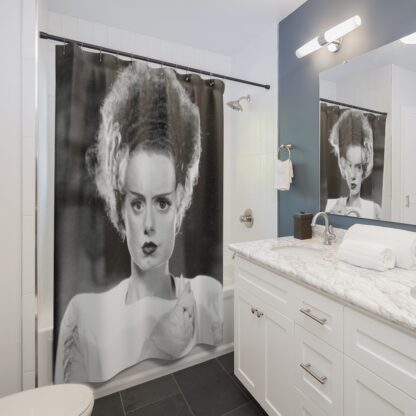 Bride of Frankenstein Shower Curtain - Image 2