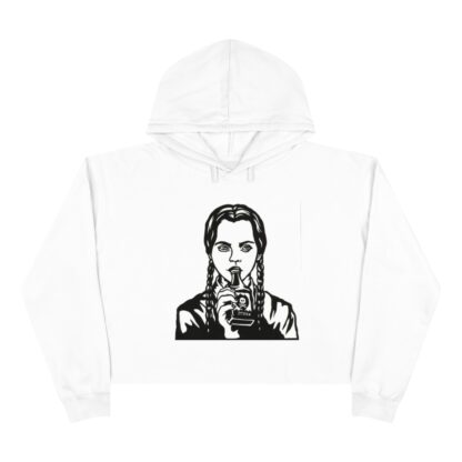 Suicide Crop Hoodie - Image 4