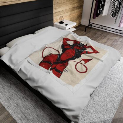 Demon Velveteen Plush Blanket - Image 4