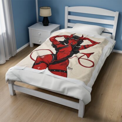 Demon Velveteen Plush Blanket