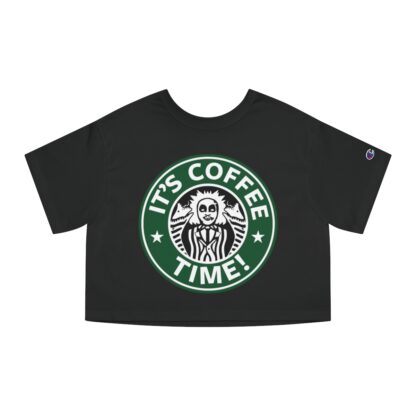 Coffee Time Champion Women's Heritage Cropped T-Shirt - Image 4