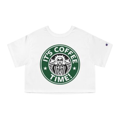 Coffee Time Champion Women's Heritage Cropped T-Shirt