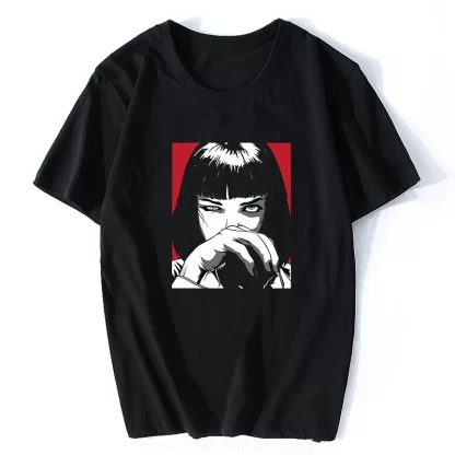 Pulp Fiction Mia Anime T-Shirt