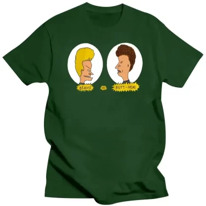 90's Beavis And ButtHead T-Shirt - Image 4