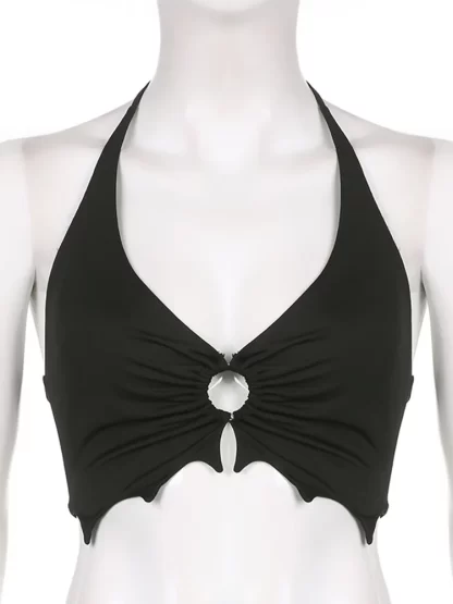 Bat Shape Black Camis - Image 6