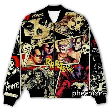 Misfits Print Novelty Streetwear Jacket