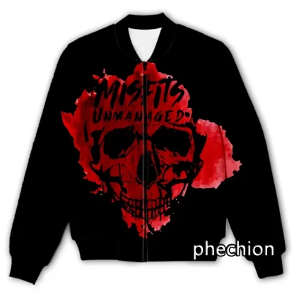 Misfits Print Novelty Streetwear Jacket - Image 12