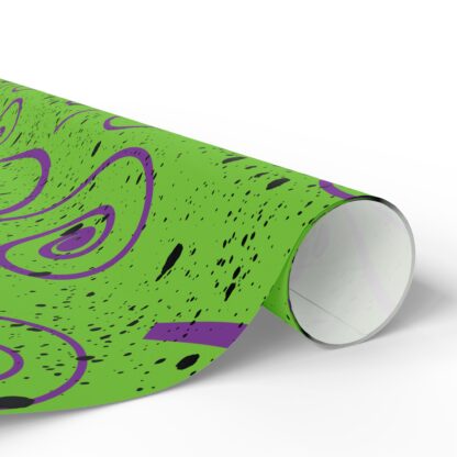 Holiday Goth Green Wrapping Papers - Image 6