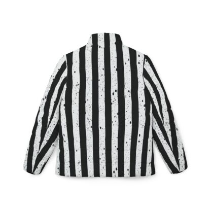 Beetle Juice Striped Puffer Jacket - Image 2