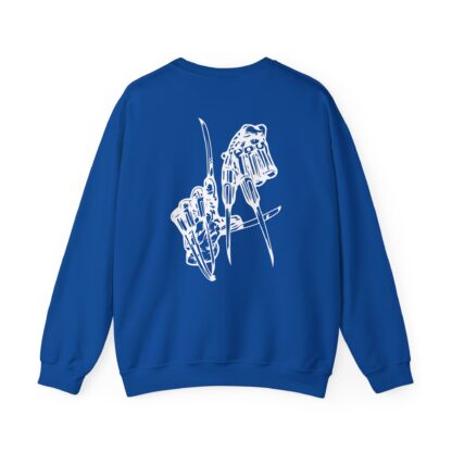 Freddy Kruger Graphic L.A. Dodgers Unisex Heavy Blend™ Crewneck Sweatshirt - Image 2