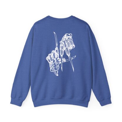 Freddy Kruger Graphic L.A. Dodgers Unisex Heavy Blend™ Crewneck Sweatshirt - Image 18