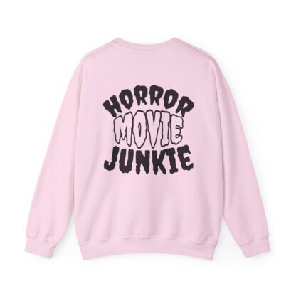 Zombie Skeleton - Horror Movie Junkie Heavy Blend™ Crewneck Sweatshirt - Image 2