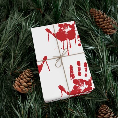 Bloody Handprint Gift Wrap Papers - Image 4