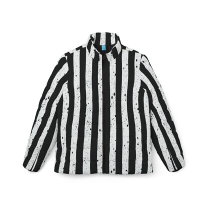 Beetle Juice Striped Puffer Jacket