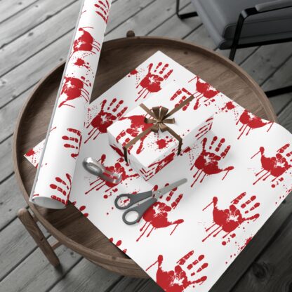 Bloody Handprint Gift Wrap Papers - Image 7